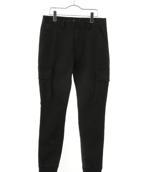 NO ID.（ノーアイディ）の「mp4077- CｽﾄﾚｯﾁﾂｲﾙｱﾝｸﾙｶｰｺﾞPT（カーゴパンツ・メンズ・ブラック/カーキ・1/3/2）」の12枚目の写真