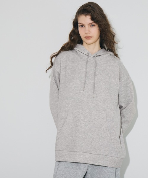 coca(coca)(コカ)の「ベーシックソフトジャージーBIGプルパーカー 速乾/シワ防止(パーカー・メンズ・ネイビー/グレイッシュベージュ/ブラック/グレー・S/XL/M/L)」の9枚目の写真