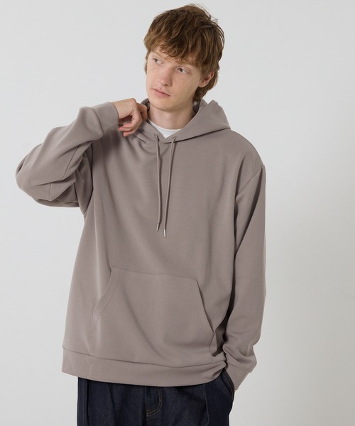 セール】ベーシックソフトジャージーBIGプルパーカー 速乾/シワ