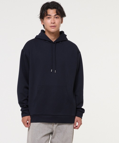 coca(coca)(コカ)の「ベーシックソフトジャージーBIGプルパーカー 速乾/シワ防止(パーカー・メンズ・ネイビー/グレイッシュベージュ/ブラック/グレー・S/XL/M/L)」の18枚目の写真