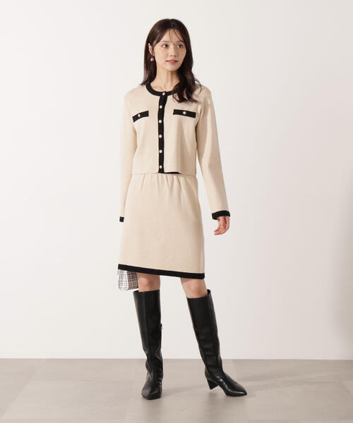 PROPORTION BODY DRESSING（プロポーションボディドレッシング）の「ニットジャケット / 1215270925（ニット/セーター・レディース・ダークグレー/ベージュ/ホワイト系その他・FREE）」の20枚目の写真