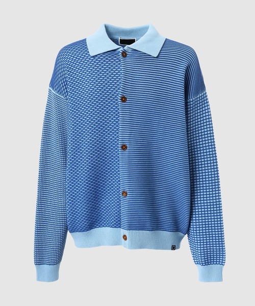 MULTI KNIT SHIRT JACKET（ニット/セーター）｜PHINGERIN