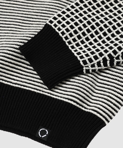 PHINGERIN(フィンガリン)の「MULTI KNIT SHIRT JACKET(ニット/セーター・メンズ・グリーン/ブラック/ブルー・L)」の10枚目の写真