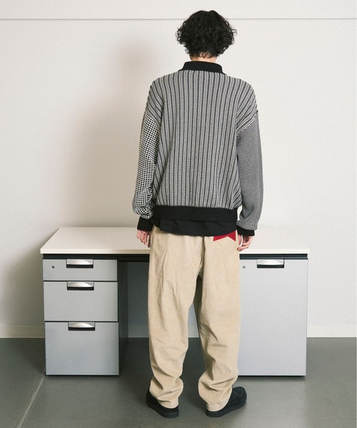 MULTI KNIT SHIRT JACKET（ニット/セーター）｜PHINGERIN