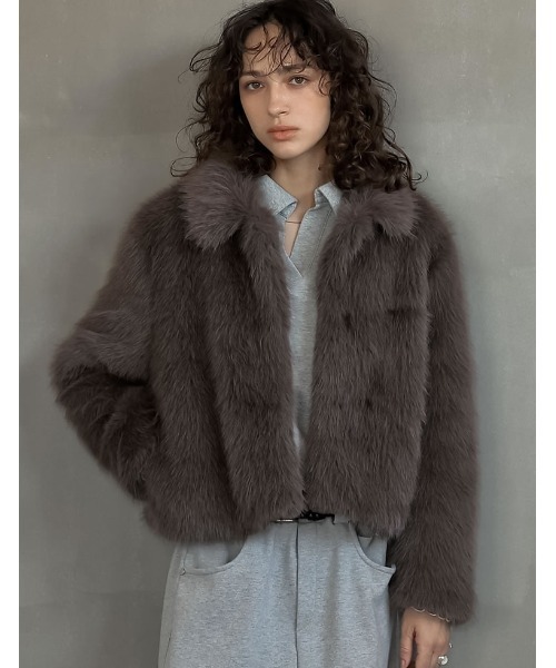 POSTELEGANT 2025AW新作 ファー取り外し可ブルゾン POSTELEGANT 2025AW新作 ファー取り外し可ブルゾン