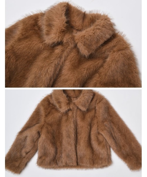 Re:EDIT（リエディ）の「[2025AW COLLECTION]フェイクファーステン