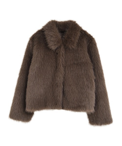 2025AW COLLECTION]フェイクファーステンカラーブルゾン（ブルゾン