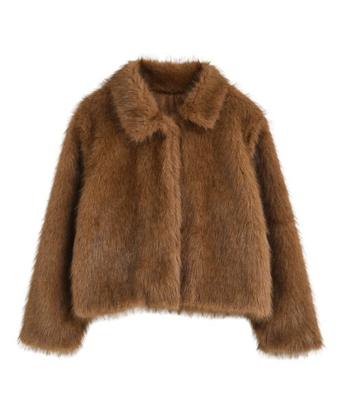 2025AW COLLECTION]フェイクファーステンカラーブルゾン（ブルゾン