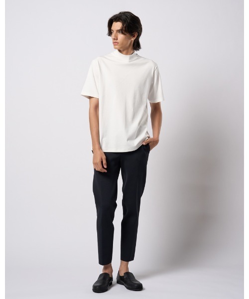 wjk(ダヴルジェイケイ)の「"function knit easy slacks (jacquard check)"(スラックス・メンズ・ネイビー/ブラック・SMALL/MEDIUM/LARGE/X-LARGE)」の13枚目の写真