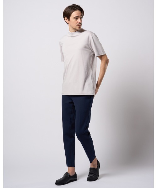 wjk(ダヴルジェイケイ)の「"function knit easy slacks (jacquard check)"(スラックス・メンズ・ネイビー/ブラック・SMALL/MEDIUM/LARGE/X-LARGE)」の17枚目の写真