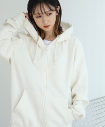 【THE NORTH FACE/ザノースフェイス】 Evolution Simple Dome Full Zip Hoodie / ジップアップ パーカー(刺繍ロゴ)