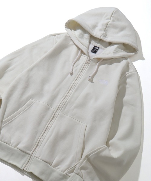 THE NORTH FACE（ザノースフェイス）の「【THE NORTH FACE/ザノースフェイス】 Evolution Simple Dome Full Zip Hoodie / ジップアップ パーカー(刺繍ロゴ)（パーカー・メンズ・ブラック/グレー/オフホワイト・M/L/XL）」の8枚目の写真