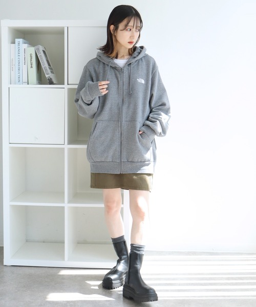 THE NORTH FACE（ザノースフェイス）の「【THE NORTH FACE/ザノースフェイス】 Evolution Simple Dome Full Zip Hoodie / ジップアップ パーカー(刺繍ロゴ)（パーカー・メンズ・ブラック/グレー/オフホワイト・M/L/XL）」の21枚目の写真