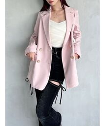 styling/ pale pink テーラードジャケット styling/ pale pink テーラードジャケット