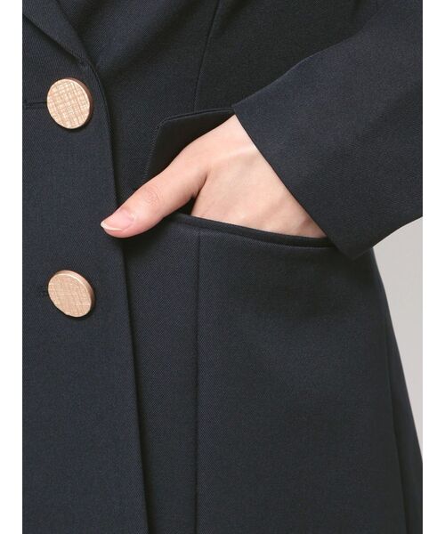 RESEXXY（リゼクシー）の「テーラードミディジャケット（テーラードジャケット・レディース・ネイビー/ブラウン/ピンク・FREE）」の12枚目の写真