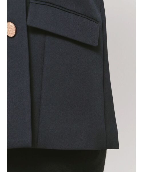 RESEXXY（リゼクシー）の「テーラードミディジャケット（テーラードジャケット・レディース・ネイビー/ブラウン/ピンク・FREE）」の14枚目の写真