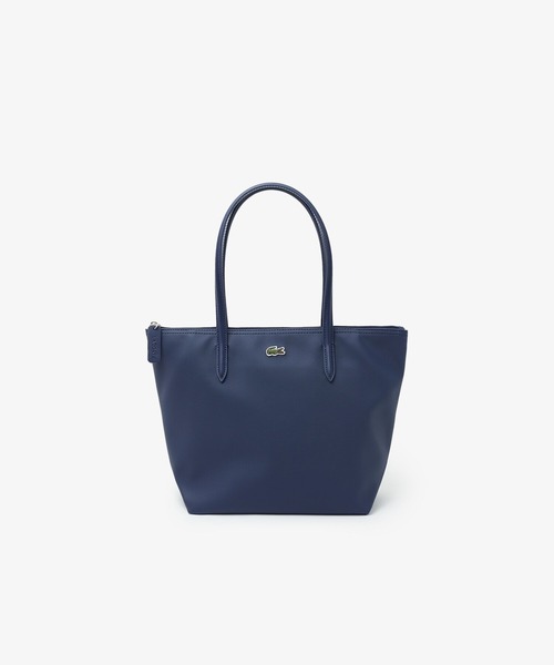 LACOSTE（ラコステ）の「L.12.12 CONCEPT スモールサイズトートバッグ（トートバッグ・レディース・サンドベージュ/ダークネイビー/ブラック・FREE）」の3枚目の写真