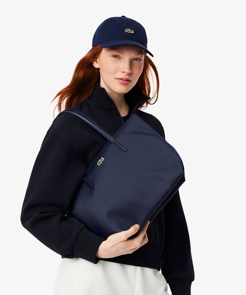 LACOSTE(ラコステ)の「L.12.12 CONCEPT スモールサイズトートバッグ(トートバッグ・レディース・サンドベージュ/ダークネイビー/ブラック/ベージュ・FREE)」の21枚目の写真