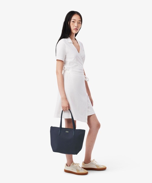 LACOSTE(ラコステ)の「L.12.12 CONCEPT スモールサイズトートバッグ(トートバッグ・レディース・サンドベージュ/ダークネイビー/ブラック/ベージュ・FREE)」の22枚目の写真