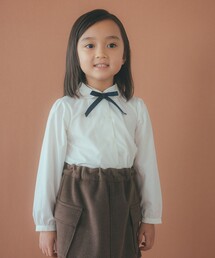 green label relaxing | マルエリ リボン ブラウス / キッズ 110cm-130cm(シャツ/ブラウス)