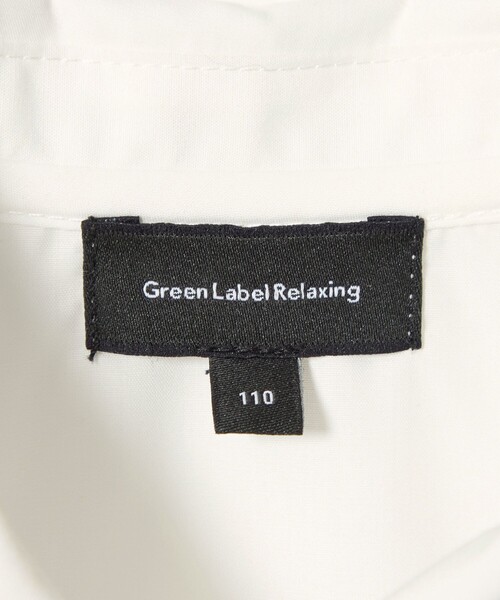 green label relaxing(グリーンレーベルリラクシング)の「マルエリ リボン ブラウス / キッズ 110cm-130cm(シャツ/ブラウス・キッズ・オフホワイト・130cm/120cm/110cm)」の2枚目の写真