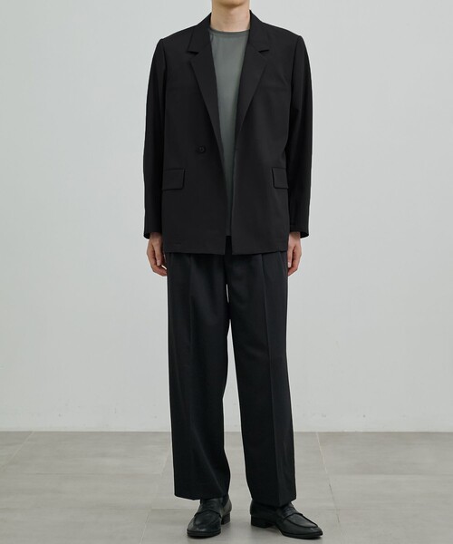 セール】TECHNO WOOL リラックスジャケット（テーラードジャケット