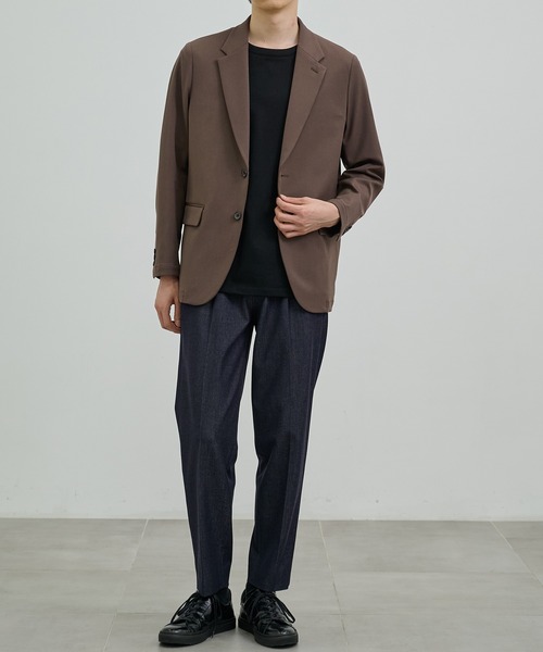 UNITED TOKYO ユナイテッドトウキョウ テーラードジャケット ブラウン アウトラスト ベーシック ジャケット（テーラードジャケット