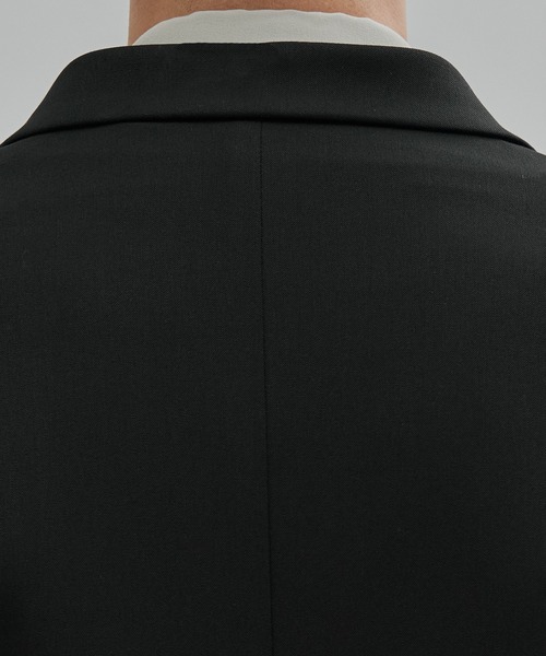 UNITED TOKYO（ユナイテッドトウキョウ）の「アウトラスト ベーシック ジャケット | セットアップ可/体温調節機能/オフィスカジュアル/冬服/通勤/オケージョン/オールシーズン（テーラードジャケット・メンズ・ブラック/ライトブラウン/グリーン/ブラウン/ネイビー/ダークグレー・1/2/3/4）」の22枚目の写真