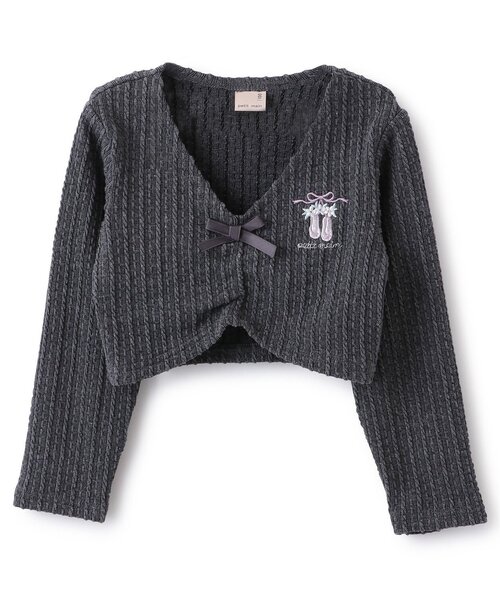 petit main（プティマイン）の「【バレエ】ジャガードトップス（ニット/セーター・キッズ・チャコール/ライトブルー/アイボリー/ライトピンク・100cm/110cm/120cm/130cm）」の14枚目の写真