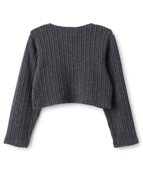 petit main（プティマイン）の「【バレエ】ジャガードトップス（ニット/セーター・キッズ・チャコール/ライトブルー/アイボリー/ライトピンク・100cm/110cm/120cm/130cm）」の15枚目の写真