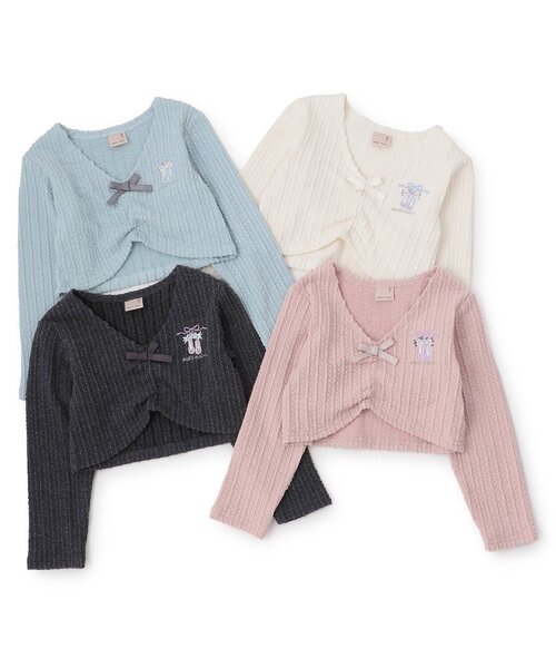 petit main（プティマイン）の「【バレエ】ジャガードトップス（ニット/セーター・キッズ・チャコール/ライトブルー/アイボリー/ライトピンク・100cm/110cm/120cm/130cm）」の21枚目の写真