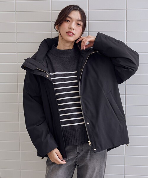 撥水フーデットダウンコート 撥水フーデットダウンコート（ダウンジャケット/コート）｜ANY（エニィ