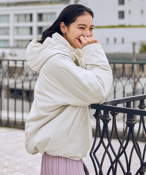 撥水フーデットダウンコート（ダウンジャケット/コート）｜ANY（エニィ