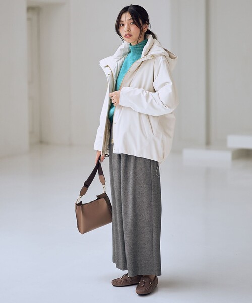 撥水フーデットダウンコート（ダウンジャケット/コート）｜ANY（エニィ