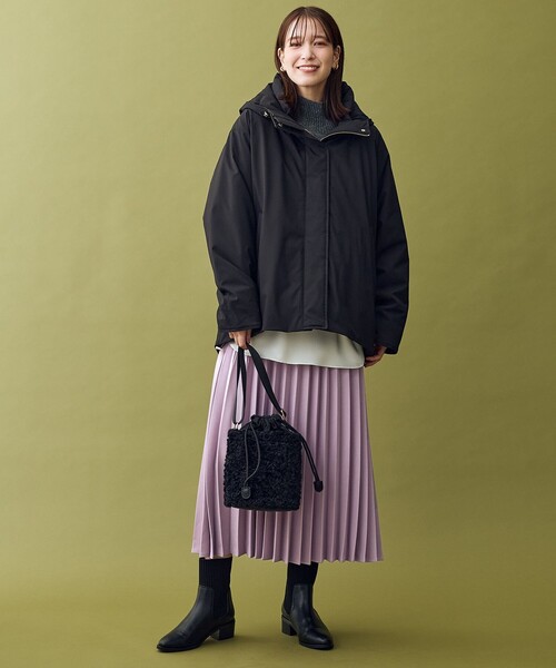 撥水フーデットダウンコート 撥水フーデットダウンコート（ダウンジャケット/コート）｜ANY（エニィ