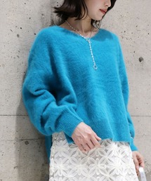 Jines | フォックスカシミヤ Vネックプルオーバー(ニット/セーター)