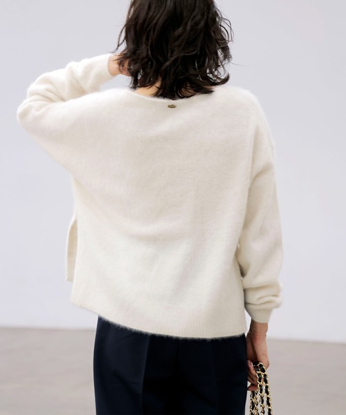 セール】フォックスカシミヤ Vネックプルオーバー（ニット/セーター