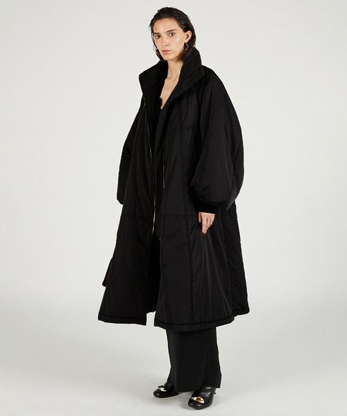 PRANK PROJECT（プランクプロジェクト）の「パデットバルーンコート / Padded Balloon Coat（その他アウター・レディース・アイボリー/ブラック・FREE）」の8枚目の写真