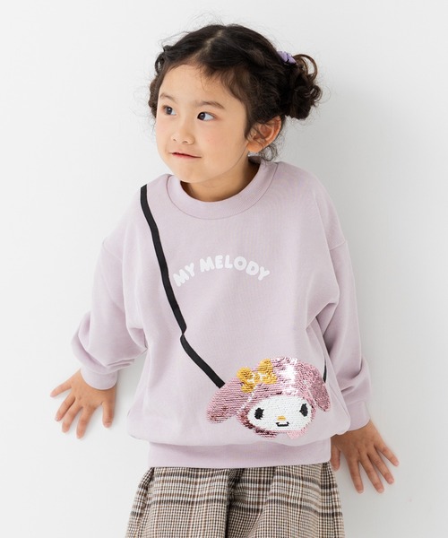 sanrio(サンリオ)の「〈サンリオ〉キャラクター 裏毛トレーナー(スウェット・キッズ・C/D/E/F/A/B/G・80cm/90cm/100cm/110cm/120cm/130cm)」の2枚目の写真