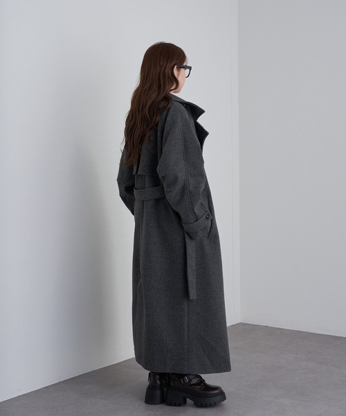 ジャケット・アウター super long coat BLACK RAY CASSIN（レイカズン）の「スーパーロングジャケットコート（その他