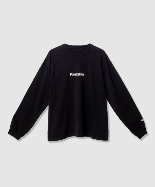 AMERICAN RAG CIE（アメリカンラグシー）の「【AMERICAN RAG CIE】Possibilities LST（ユニセックス）（その他トップス・メンズ・ブラック/ホワイト・LARGE/MEDIUM）」の2枚目の写真