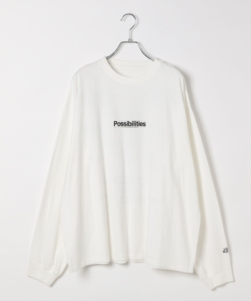 AMERICAN RAG CIE（アメリカンラグシー）の「【AMERICAN RAG CIE】Possibilities LST（ユニセックス）（その他トップス・メンズ・ブラック/ホワイト・LARGE/MEDIUM）」の7枚目の写真