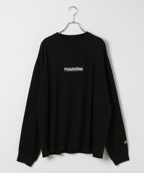 AMERICAN RAG CIE（アメリカンラグシー）の「【AMERICAN RAG CIE】Possibilities LST（ユニセックス）（その他トップス・メンズ・ブラック/ホワイト・LARGE/MEDIUM）」の10枚目の写真