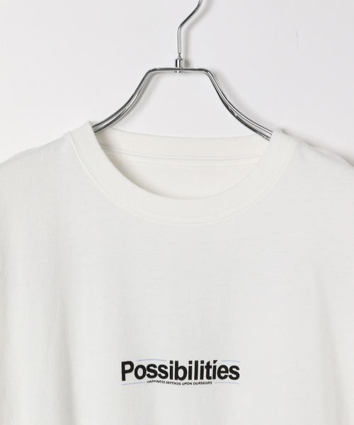 AMERICAN RAG CIE（アメリカンラグシー）の「【AMERICAN RAG CIE】Possibilities LST（ユニセックス）（その他トップス・メンズ・ブラック/ホワイト・LARGE/MEDIUM）」の8枚目の写真
