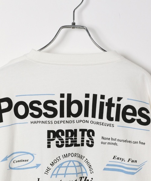 AMERICAN RAG CIE（アメリカンラグシー）の「【AMERICAN RAG CIE】Possibilities LST（ユニセックス）（その他トップス・メンズ・ブラック/ホワイト・LARGE/MEDIUM）」の13枚目の写真