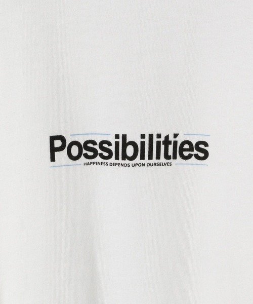 AMERICAN RAG CIE（アメリカンラグシー）の「【AMERICAN RAG CIE】Possibilities LST（ユニセックス）（その他トップス・メンズ・ブラック/ホワイト・LARGE/MEDIUM）」の15枚目の写真