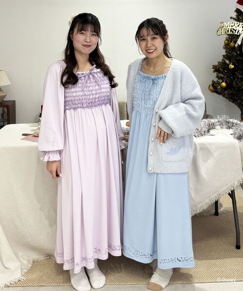 Disney(ディズニー)の「Disney princess/ニットカーディガン(ルームウェア/パジャマ・レディース・ラベンダー/ライトブルー/ライトイエロー・FREE)」の18枚目の写真