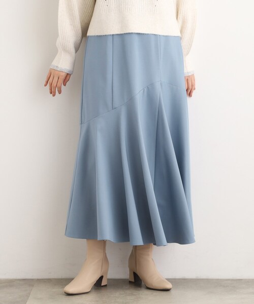grove(グローブ)の「アシメマーメイドスカート(スカート・レディース・ブラウン系その他/チャコールグレー/ブルー・02/05/04/03/01)」の3枚目の写真