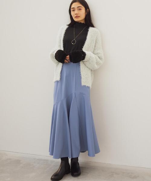 grove(グローブ)の「アシメマーメイドスカート(スカート・レディース・ブラウン系その他/チャコールグレー/ブルー・02/05/04/03/01)」の4枚目の写真