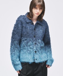 selle glant（セレグランテ）の「gradation wool blend knit cardigan/グラデーションウールブレンドニットカーディガン（カーディガン/ボレロ・メンズ）」